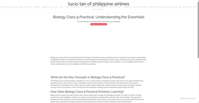 Security scan screenshot of https://urbandailyverse-dpi45pewyddw.edgeone.app/biology-class-9-practical.html