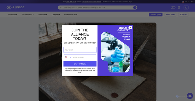 Security scan screenshot of https://alliancechemical.com/blogs/articles/what-is-potash-us-patent-1-caustic-potash-koh?srsltid=AU7gw4Vx-bFF1HENfJ3SK4eZXA-4-Bleeffslm79_ubV_UmaHz6Upx90