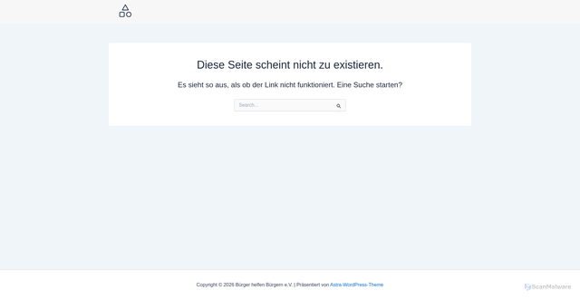Security scan screenshot of https://bhb-clz.de/maintenance