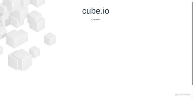 Security scan screenshot of https://cube.io