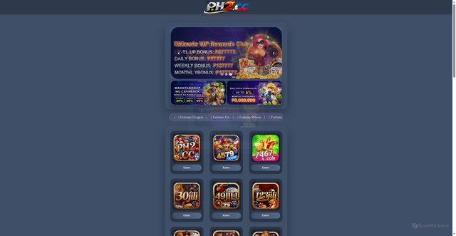 Security scan screenshot of bc888slot.com