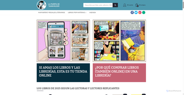 Security scan screenshot of https://www.puertadetannhauser.es