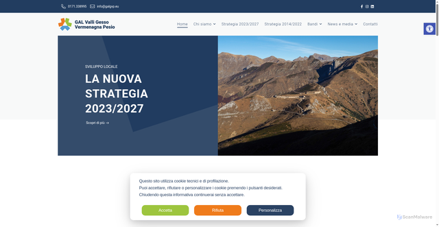 Security scan screenshot of https://www.galgvp.eu/