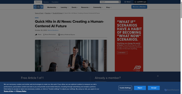 Security scan screenshot of https://www.shrm.org/topics-tools/flagships/ai-hi/quick-hits-november-3