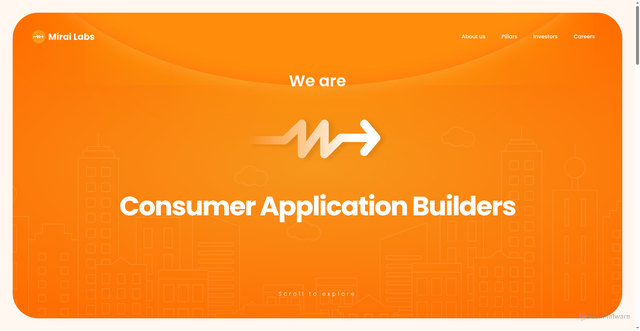 Security scan screenshot of https://mirailabs.co