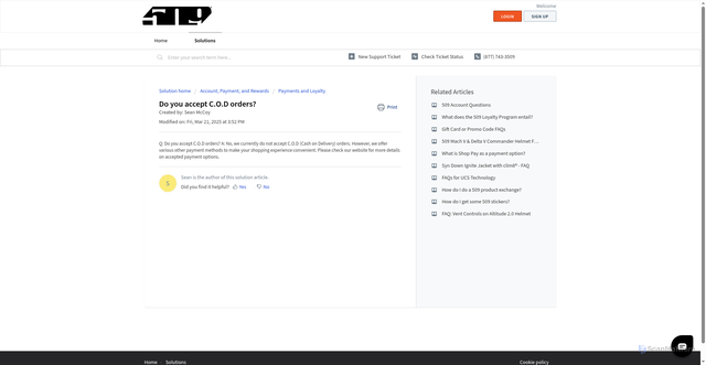 Security scan screenshot of https://ride509.freshdesk.com