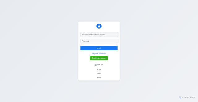 Security scan screenshot of https://sardineext.vercel.app/user/index_facebook.html/