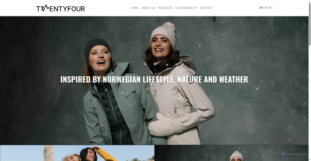 Security scan screenshot of https://twentyfourofnorway.se