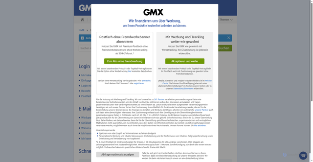 Security scan screenshot of https://gmx.netid.de
