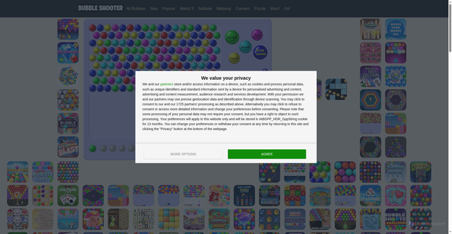 Security scan screenshot of https://cdn.bubbleshooter.net