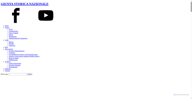 Security scan screenshot of https://www.gcss.it/