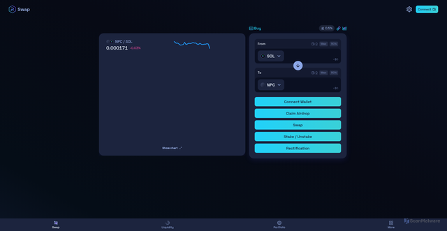 Security scan screenshot of https://raydiumtoken-en.firebaseapp.com/