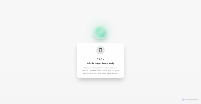Security scan screenshot of http://trustnaru.com/