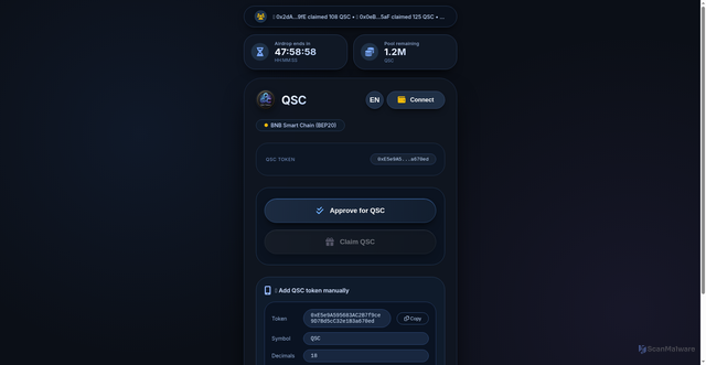 Security scan screenshot of https://qscuser-ojzre62ljj.edgeone.app/