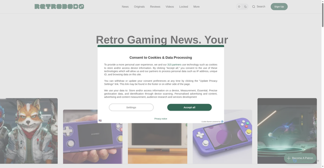 Security scan screenshot of https://retrododo.com