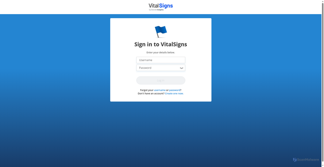 Security scan screenshot of https://vitalsigns-ai.bizrate.com