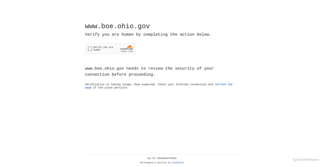 Security scan screenshot of https://www.boe.ohio.gov/summit/