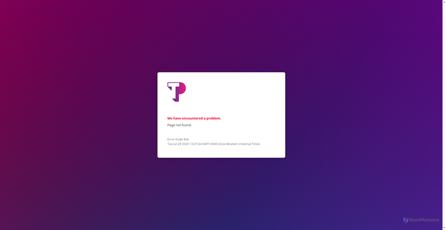Security scan screenshot of https://login.ontp.app