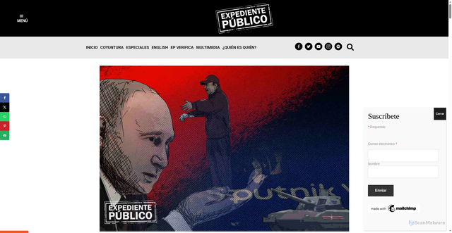 Security scan screenshot of https://www.expedientepublico.org/la-cooperacion-de-rusia-en-nicaragua-es-en-realidad-un-negocio-opaco/