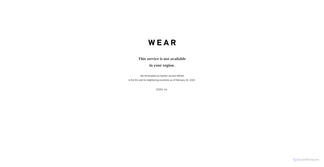 Security scan screenshot of https://wear.jp/keisukeasano/