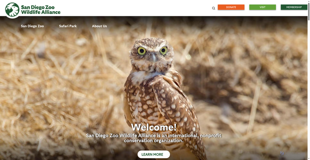 Security scan screenshot of https://sandiegozoo.org