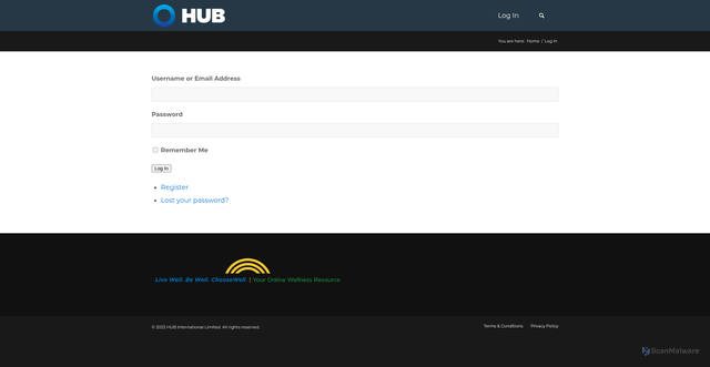 Security scan screenshot of https://choosewellonline.com/?p=3312