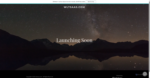 Security scan screenshot of https://wltsaas.com