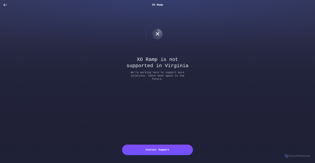 Security scan screenshot of https://fiat.a.exodus.io