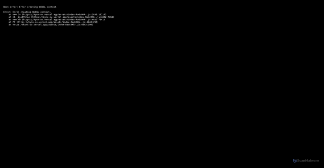 Security scan screenshot of https://kynx-ov.vercel.app/