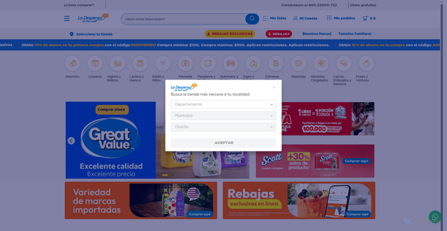Security scan screenshot of https://ladespensadedonjuan.com.sv