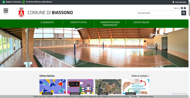 Security scan screenshot of https://www.biassono.org