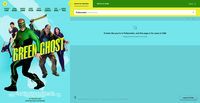 Security scan screenshot of https://www.greenghostmovie.com/tickets/