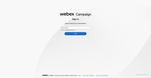 Security scan screenshot of https://admin.imicampaign.io