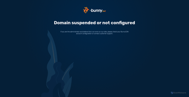 Security scan screenshot of bunny.net