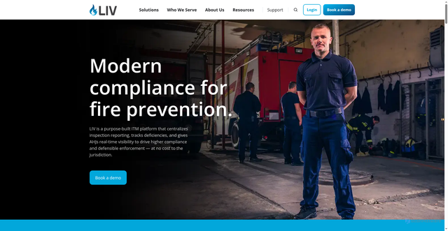Security scan screenshot of https://livsafe.com