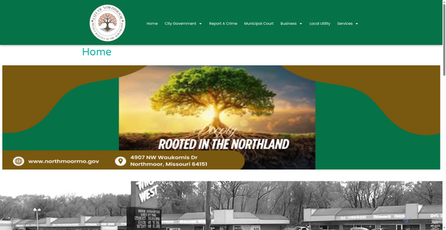 Security scan screenshot of https://northmoormo.gov/