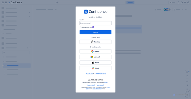 Security scan screenshot of https://extron.atlassian.net