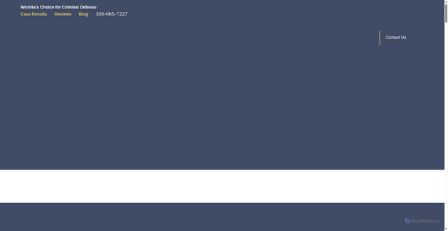 Security scan screenshot of https://www.hulnicklaw.com/
