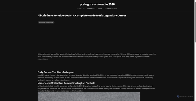 Security scan screenshot of https://askocblog-dptdxwy2odnr.edgeone.app/all-cristiano-ronaldo-goals.html