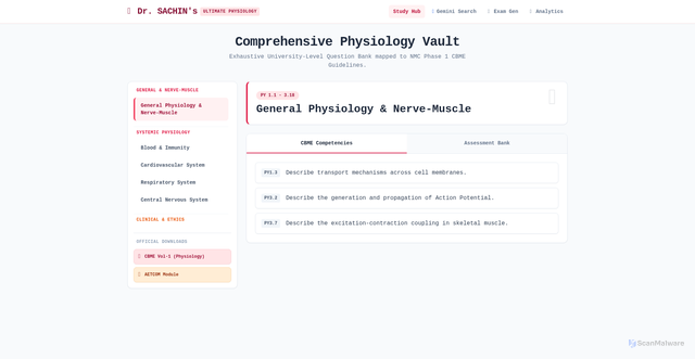 Security scan screenshot of https://drsachinphysiocbme-s3ticy26v4.edgeone.app/