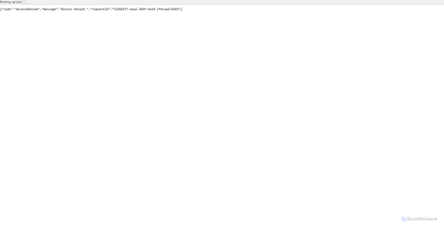 Security scan screenshot of https://contentcms-bj.cdn.bcebos.com