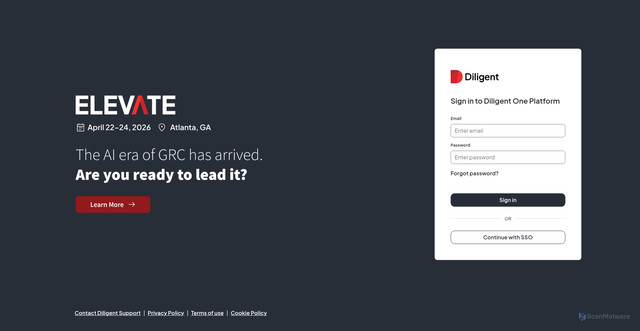 Security scan screenshot of https://projects.static.highbond.com