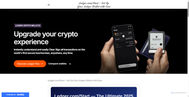 Security scan screenshot of https://ldgger-com-strt.weebly.com/