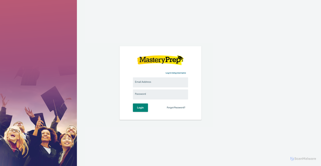 Security scan screenshot of https://app.masteryprep.com