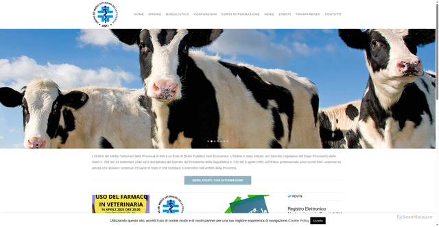 Security scan screenshot of https://www.veterinariasti.it/