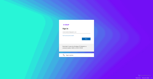 Security scan screenshot of https://ntguat.api.crm4.dynamics.com