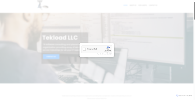 Security scan screenshot of https://tekload.com