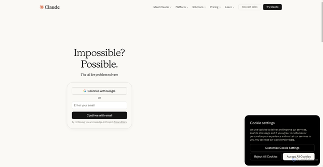 Security scan screenshot of https://claude.ai/