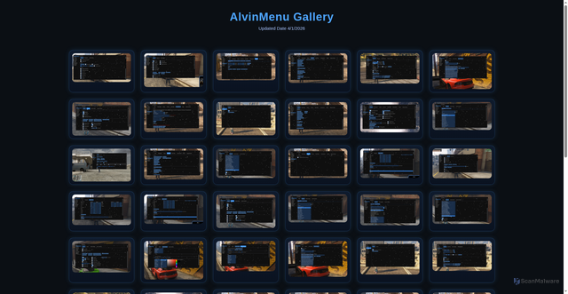 Security scan screenshot of https://alvinmenu-q9p29ogcnp.edgeone.dev/
