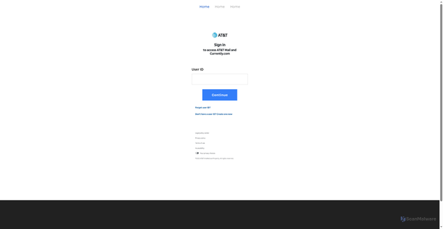 Security scan screenshot of https://attservermmn0.weebly.com/